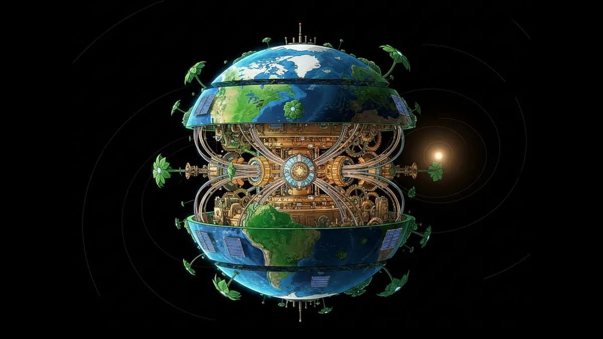 A visualization of resource abundance over time.
